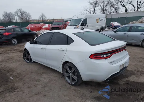 2016 Dodge Dart Gt z USA, uszkodzony, nr VIN 1C3CDFEB2GD591955